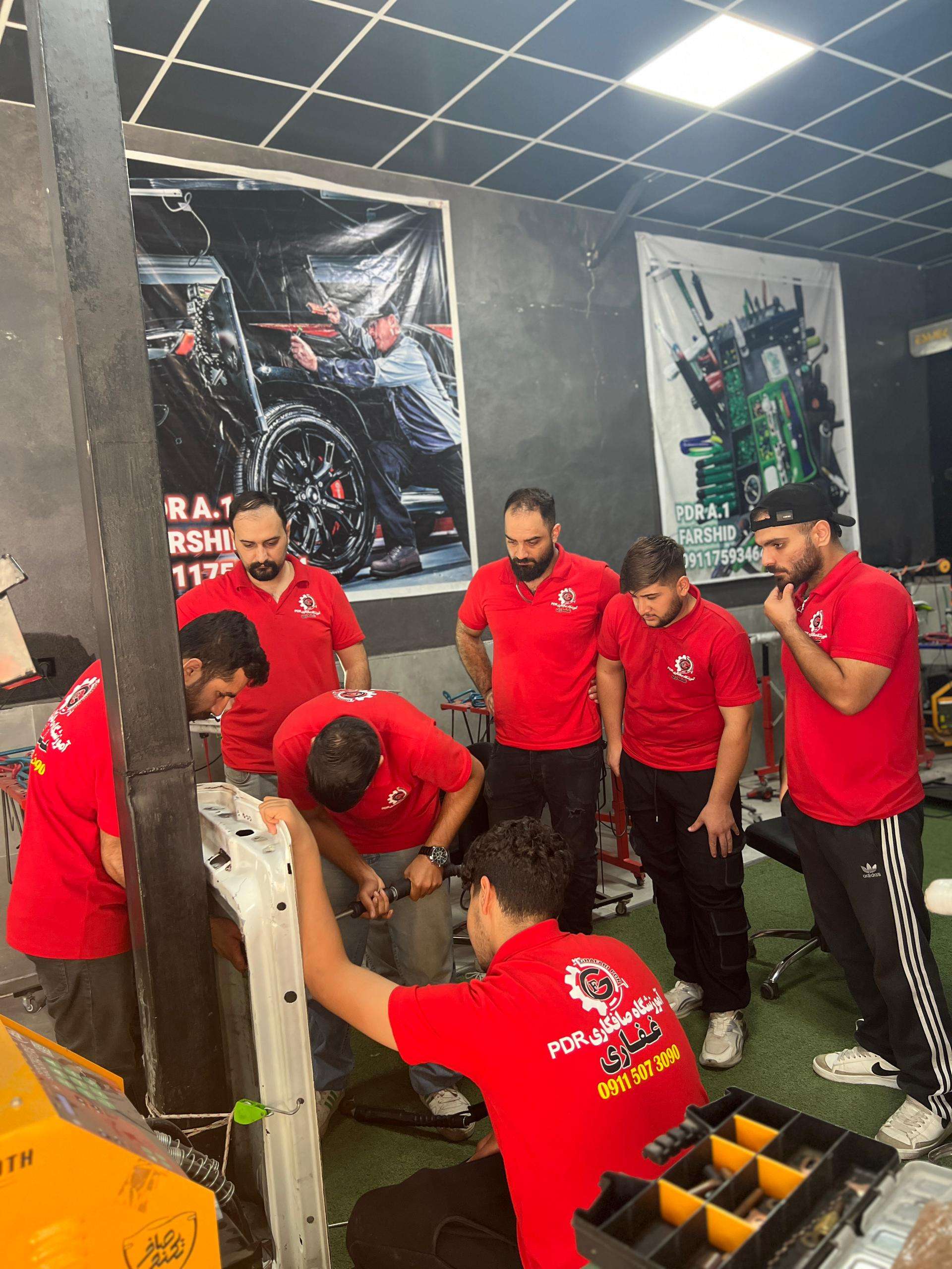 مزایای آموزشگاه تخصصی صافکاری PDR استاد غفاری در رشت